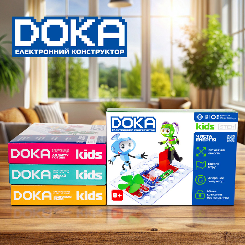 Електронний конструктор Doka Чиста енергія (D70704)