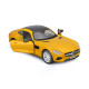 Машинка металева Mercedes-AMG GT Bburago 1:32, відкриті двері, жовта 14*5*5 см (18-43065)