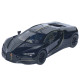 Машинка метал Bugatti Chiron АвтоЕксперт 1:24 чорна звук світло інерція 20,5*10*5,5 см (G6601-52)