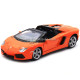 Машинка іграшкова Автопром «Lamborghini avendador roadster», 18 см, світло, звук, помаранчевий (68274A)