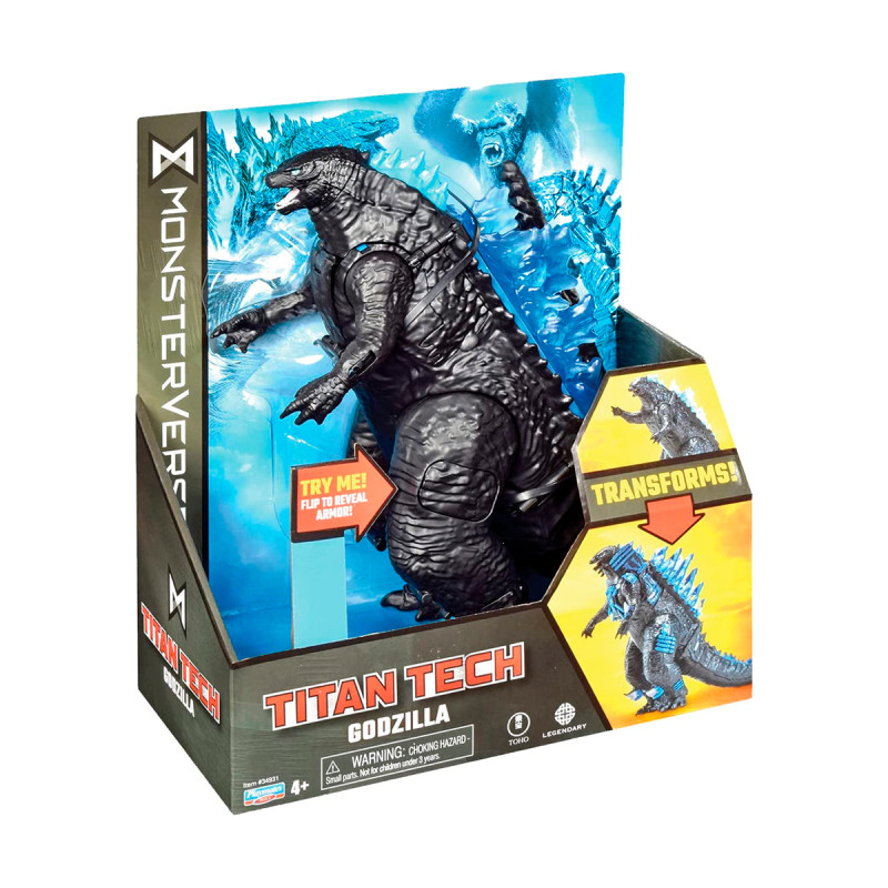 Ігрова фігурка Godzilla and Kong серії Titan Tech Ґодзілла Титан Тех шарнірна 23см (34931)
