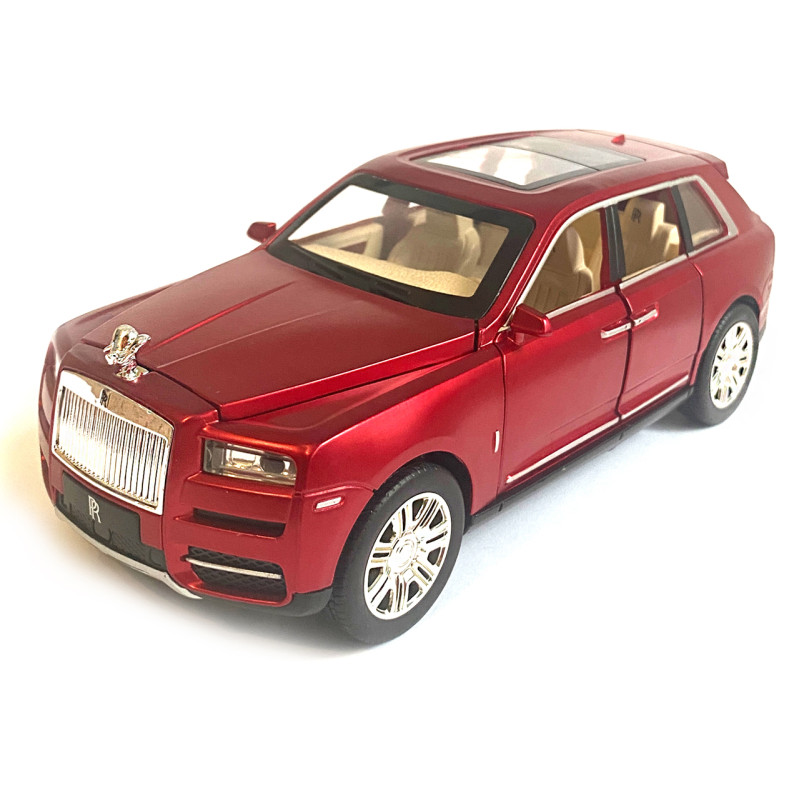 Іграшкова машинка металева Rolls-Royce «АвтоЕксперт» Роллс-Ройс червоний, світло, звук 20*8*7 см (GT-4502)