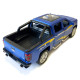 Машинка металева дитяча Chevrolet V8 Шевроле, синій, Автоексперт, 1:32, світло, інерція, відкриваються двері, багажник, капот, 17,5*5*6см (TК - 32293)