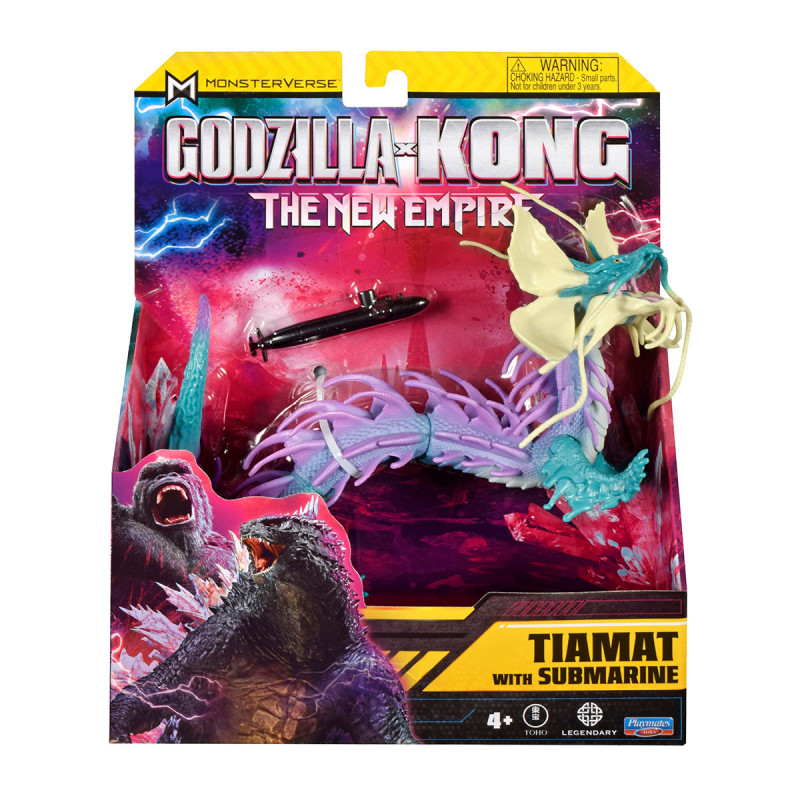 Іграшкова фігурка Godzilla vs. Kong  Тіамат з підводним човном 15см (35214)