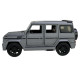Машинка металл Mercedes-Benz G-Class Gelandewagen серая 1:24 звук свет открыв двери капот багажник (AP7717)