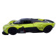 Машинка метал Aston Martin Valkyrie Астон Мартін зелена 1:32 світло звук 16*7,5*4см (31614)