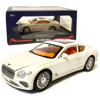 Машинка ігрова Bentley Continental «АвтоЕксперт» Бентлі Контіненталь метал біла світло звук 21*6*9 см (GT-6370)