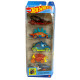 Подарочный набор из 5-ти базовых машинок Hot Wheels Хот виллс HW Street beasts звери улицы 1:64 металл (1806)