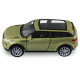 Машинка метал Land Rover  Evoque Ленд ровер 1:43 зелений відкр двері 5*11*4см (250388W)
