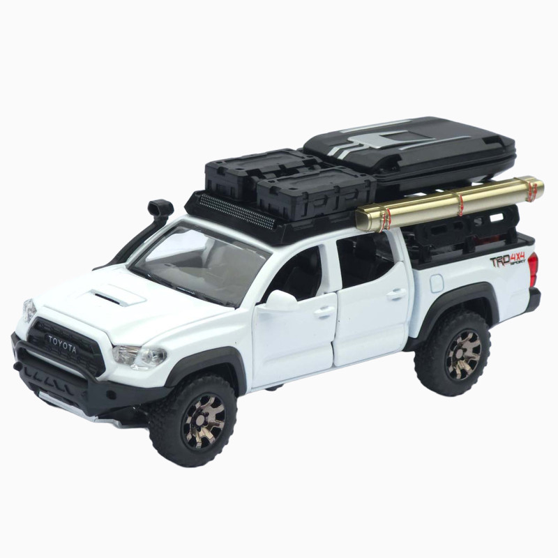 Машинка метал Toyota Tacoma TRD Pro АвтоЕксперт білий 1:32 звук світло інерція (ТК-9415)