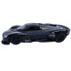 Машинка метал Aston Martin Valkyrie Астон Мартін чорна 1:32 світло звук 16*7,5*4см (31614)