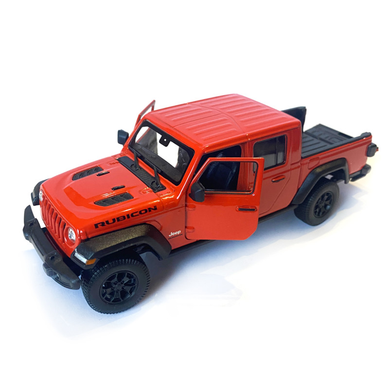 Іграшкова машинка металева WELLY 1:27, 2007 JEEP GLADIATOR, червоний, 19.5*6.5*6.5 см (24103W)