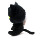 М'яка іграшка Кваме Плагг Kinder Toys «Кот» 1 Супер Кот чорний 21*17*10 см (25076-20)