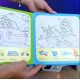 Книжка логічна WToys 10 ст транспорт картки на липучках сортер водна розмальовка маркер 23,5*22*1см (55049)