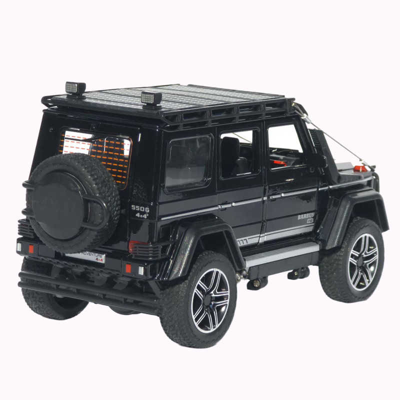 Машинка метал Brabus 800 Adventure XLP АвтоЕксперт чорна 1:24 звук світло відкриваються двері капот багажник (2814-25)