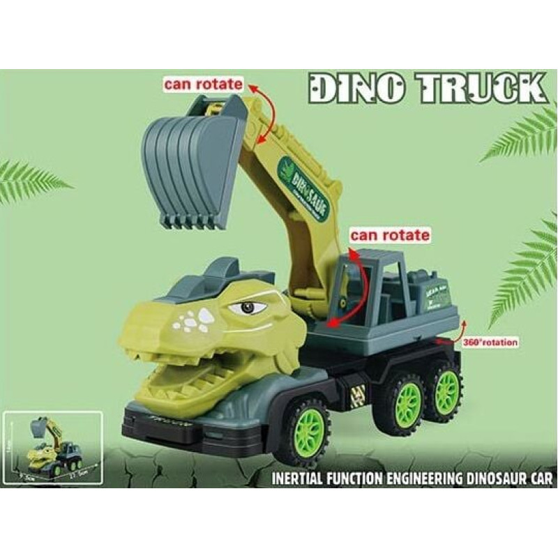 Інерційна машина Дино-транспорт екскаватор “Dino Truck” (998А-6)