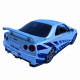 Машинка металева Nissan Skyline GT-R R34 Автоексперт срібляста 1:32 світло звук відкр двері (60822)