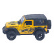 Машинка метал Jeep Wrangler Rubicon АвтоЕксперт жовта 1:32 світло звук інерція 14*6*6 см (LF-05124)