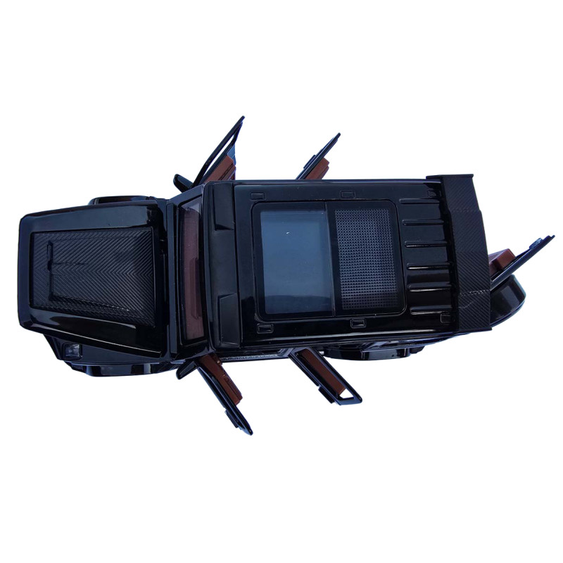 Машинка метал Mercedes-Benz Brabus Мерседес Брабус чорний 1:32 звук світло 15,5*6,8*6,5см (61600)