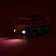 Машинка металева Volkswagen t1 bus Автопром помаранчево-блакитна 1:24 звук світло 19,5*8,5*5 см (AP7751)