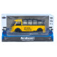 Машинка метал Volkswagen Type 2 (T1) жовта 1:32 світло звук інерція відч двері 2 дошки (TK-19102)