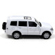 Іграшкова машинка металева MITSUBISHI PAJERO 4WD TURBO, мітсубісі паджеро турбо, білий, відкр двері, інерція, 1:43 (250283)