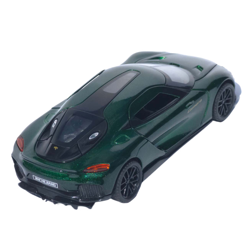 Машинка метал Koenigsegg Gemera АвтоЕксперт зелена 1:32 звук світло інерція 15*6*4 см (L-3630-41)