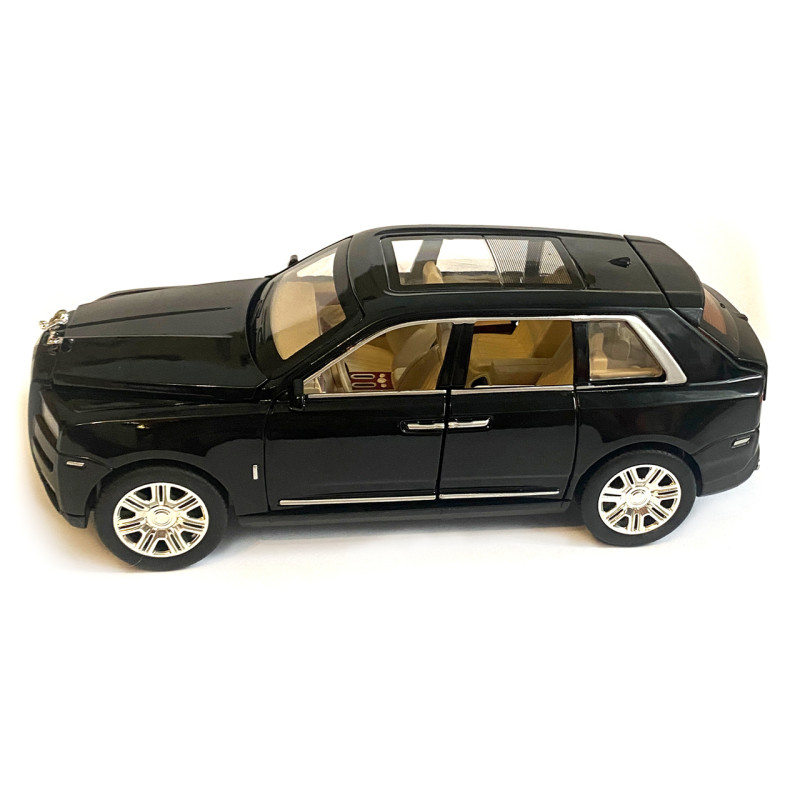 Іграшкова машинка металева Rolls-Royce «АвтоЕксперт» Роллс-Ройс чорний, світло, звук 20*8*7 см (GT-4502)