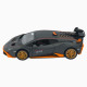 Машинка метал Lamborghini Huracan STO чорна 1:24 звук світло відчин двері капот багажник (2511-98)