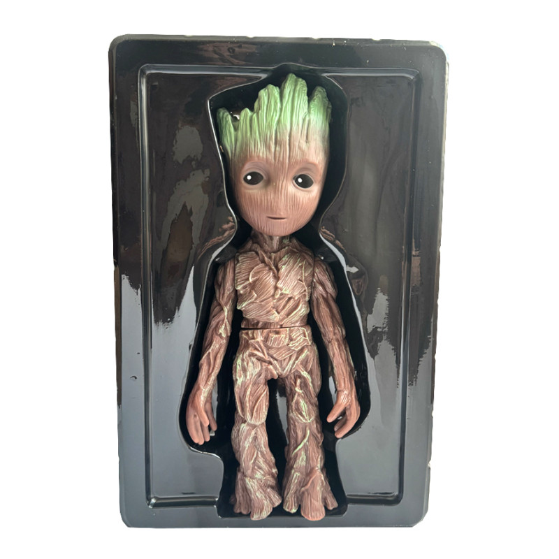 Іграшкова фігурка герой Groot Marvel Avengers Грут пластик рухливі кінцівки 29*13*8см (2205)