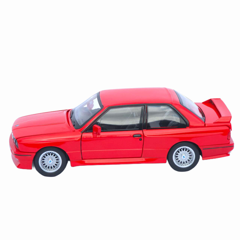 Машинка метал BMW M3 (E30) АвтоЕксперт червона 1:24 світло звук відкр двері капот багажник (1273-27)