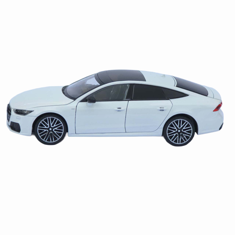 Машинка металева Audi A7 АвтоЕксперт біла 1:24 звук світло відкр двері капот багажник (1904-17)