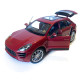 Іграшкова машинка металева WELLY 1:24 PORSCHE MACAN TURBO, порше меган турбо, відкр.двері, багажник, червоний, 19*7.5*7см, ( 24047W)