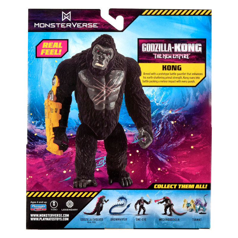 Іграшкова фігурка Godzilla vs. Kong Особливий Конг 15 см флоковане покриття (35231)