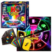 Настільна гра Турнір Уно Fun Game 112 карток рулетка (29815)