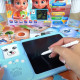 Картридер Всезнайко WToys синий укр язык аккум стилус 122 двусторонние карточки 18 тем сказки песни интересные факты 24*1,5*17см (94930)