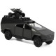 Машинка металева Tesla Cybertruck кемпінг сіра Тесла Кібертрак 1:32 відкр двері багажник з кухнею (60117)