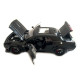 Машинка металева Dodge Challenger SRT Додж чорна 1:24 звук світло відкр двері баг капот 20*7*5,5см (GT-12099)