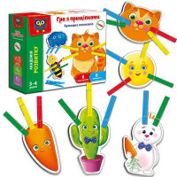 Настільна гра з прищіпками "Кумедна компанія" Vladi Toys (VT5303-14)