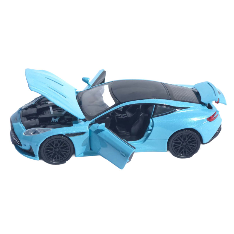 Машинка метал Aston Martin DB11 АвтоЕксперт блакитна 1:32 світло звук 15*6*4 см (L-6983-05)