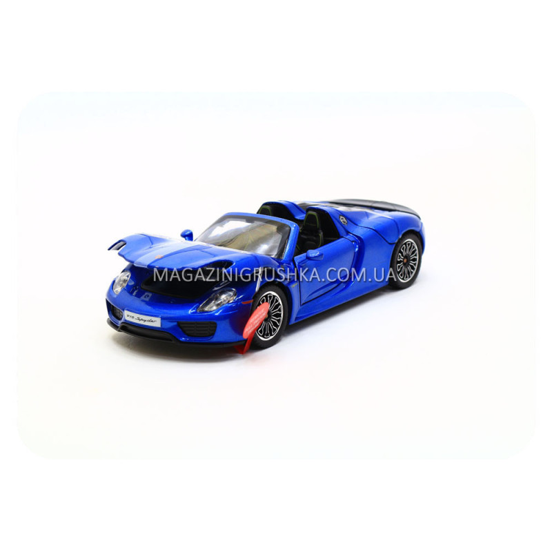 Машинка іграшкова Автопром «Porsche 918 Spider» 68243A