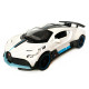 Іграшкова машинка металева Bugatti Divo, Бугатті, біла, звук, світло, інерція, відкр двері, Автоексперт, 1:32,15*7*5см (ТК-10063)
