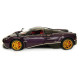 Машинка металева іграшкова Pagani huayra Roadster, Авто Експерт, 1:24, фіолетова, світло, звук, інерція, відкр. двері, 21*5,5*9см. (GT-01557)
