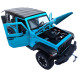 Машинка метал Jeep Wrangler Rubicon джип вранглер блакитний 1:24 світло звук 21,5*8*9см (GT - 94911)