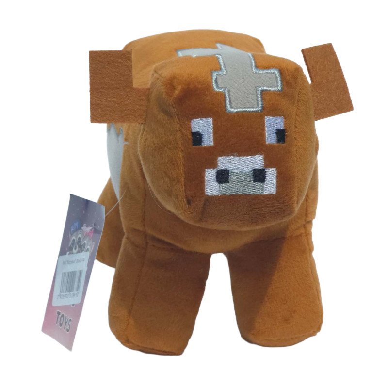 М'яка іграшка Корівка Майнкрафт плюш Україна 20*15,5*12 см (00663-74)