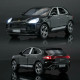 Машинка игровая Porsche Macan «АвтоЕксперт» Порше Макан, металл, черная, подсветка фар, звук, инерция, открываются двери, капот, 16*7*6, 15506