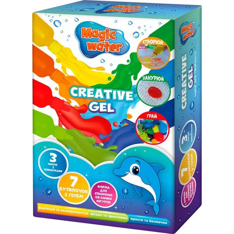 Набір для творчості гель Magic water Creative gel 7 гелів 28*20*6см (MV6031-03)