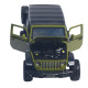 Машинка метал Jeep Wrangler Rubicon АвтоЕксперт зелена 1:32 світло звук інерція 14*6*6 см (LF-05124)