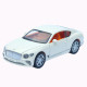 Машинка метал Bentley Continental GT АвтоЕксперт біла 1:24 звук світло відкр двері капот багажник (RS-93415)