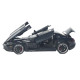 Машинка металл Mercedes-Benz SLR McLaren черная 1:32 свет звук открыв двери капот багаж (TK-31160)